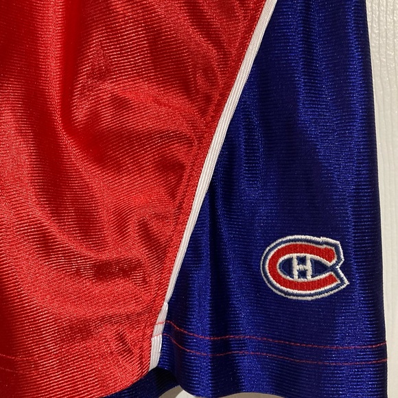 Montreal Canadiens shorts official NHL Hockey size small athletic material - Picture 2 of 7